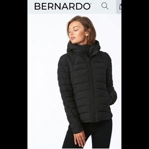 BERNARDO Neo Active Double Up Hooded Puffer